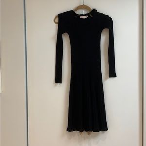 Black Rebecca Taylor Sweater Dress